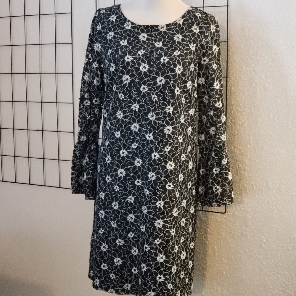 Tommy Hilfiger Dark Navy Lace Dress size 13 NWT